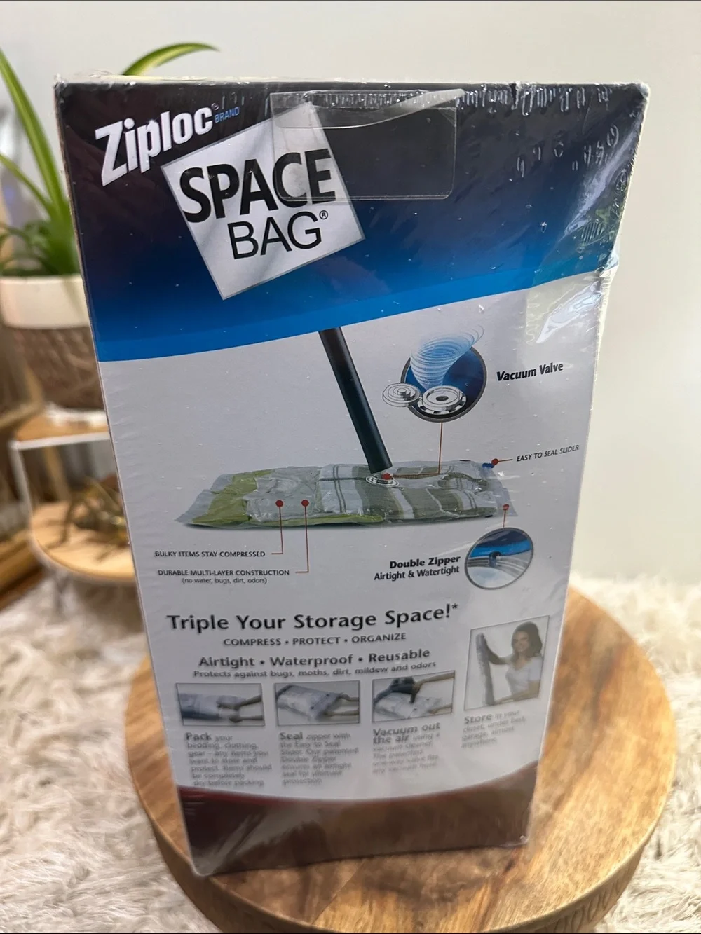 Ziplock contains large